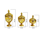 VGC7508 Toples Permen Kaca Oriana